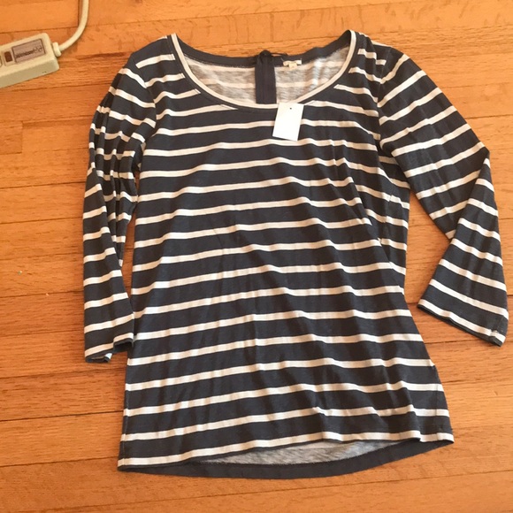 J. Crew Tops - NWT jcrew stripe shirt